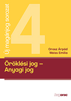 Öröklési jog - Anyagi jog. Új magánjog…