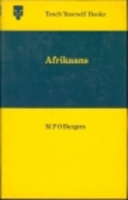 Teach yourself Afrikaans by M.P.O. Burgers