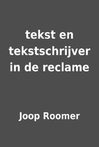 tekst en tekstschrijver in de reclame by…