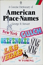 American Place-Names: A Concise and…