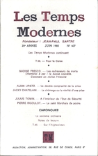 Les temps Modernes N° 407 - Les redresseurs…