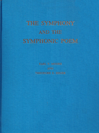 The symphony and the symphonic poem;…