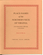 Place-names of the Northern Neck of Virginia…