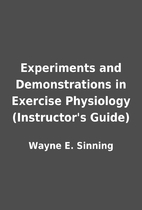 Experiments and Demonstrations in Exercise…