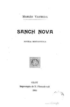 Sang nova: novel·la muntanyenca by Marian…