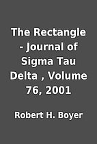 The Rectangle - Journal of Sigma Tau Delta ,…
