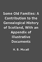 Some Old Families: A Contribution to the…