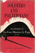 Soldiers & Politician the Memoirs of LT by…