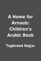 A Home for Arnoub: Children's Arabic Book by…