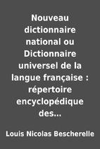 Nouveau dictionnaire national ou…
