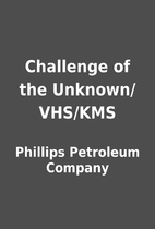 Challenge of the Unknown/VHS/KMS by Phillips…