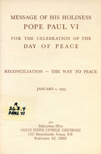 Message of His Holiness Pope Paul VI for the…