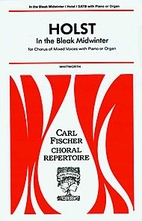 In the Bleak Midwinter by Gustav Holst