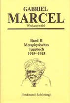 Metaphysical Journal by Gabriel Marcel