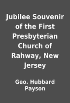 Jubilee Souvenir of the First Presbyterian…