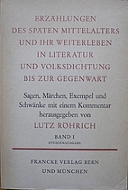 Erzählungen des späten Mittelalters und…
