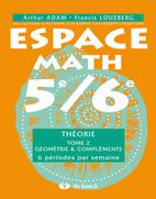 Espace Math 5/6 (6h/Sem) - Géometrie…