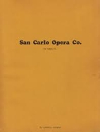 The San Carlo Opera Company of America…