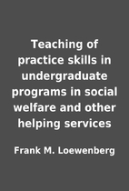 Teaching of practice skills in undergraduate…