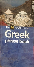 Greek Phrase Book (AA Pocket Guides) by AA