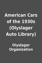 American Cars of the 1930s (Olyslager Auto…