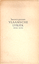 Vlaamsche lyriek : 1830-1890 by Maurice…