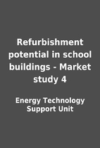 Refurbishment potential in school buildings…
