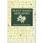 Plant Names Explained. Botanical terms and…