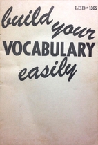 Little Lessons in Vocabulary Building…