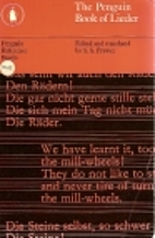 The Penguin Book of Lieder by S. S. Prawer