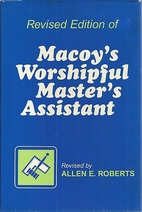 Macoy's Worshipful Master's…