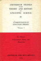 Amsterdam Studies in the Theory and History…