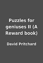 Puzzles for geniuses II (A Reward book) by…