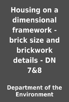 Housing on a dimensional framework - brick…