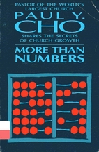 More Than Numbers: Paul Y. Cho Shares the…