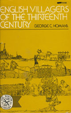 English Villagers of the Thirteenth Century…