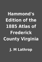 Hammond's Edition of the 1885 Atlas of…