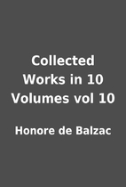 Collected Works in 10 Volumes vol 10 by…
