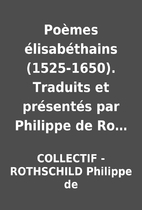 Poèmes élisabéthains…