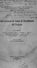 Anteproyecto de código de procedimiento del…