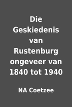 Die Geskiedenis van Rustenburg ongeveer van…