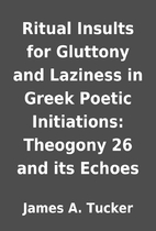 Ritual Insults for Gluttony and Laziness in…