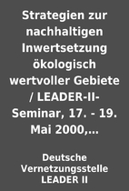 Strategien zur nachhaltigen Inwertsetzung…