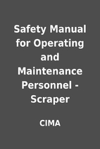 Safety Manual for Operating and Maintenance…