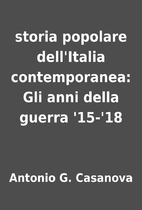 storia popolare dell'Italia contemporanea:…