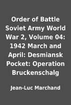 Order of Battle Soviet Army World War 2,…