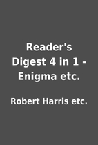 Reader's Digest 4 in 1 -Enigma etc. by…