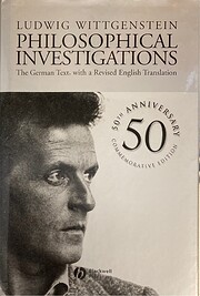 Philosophical Investigations: The German…