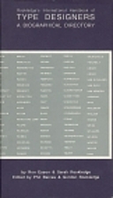 Rookledge's International Handbook of Type…