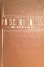 Prose and Poetry of England by Elizabeth…